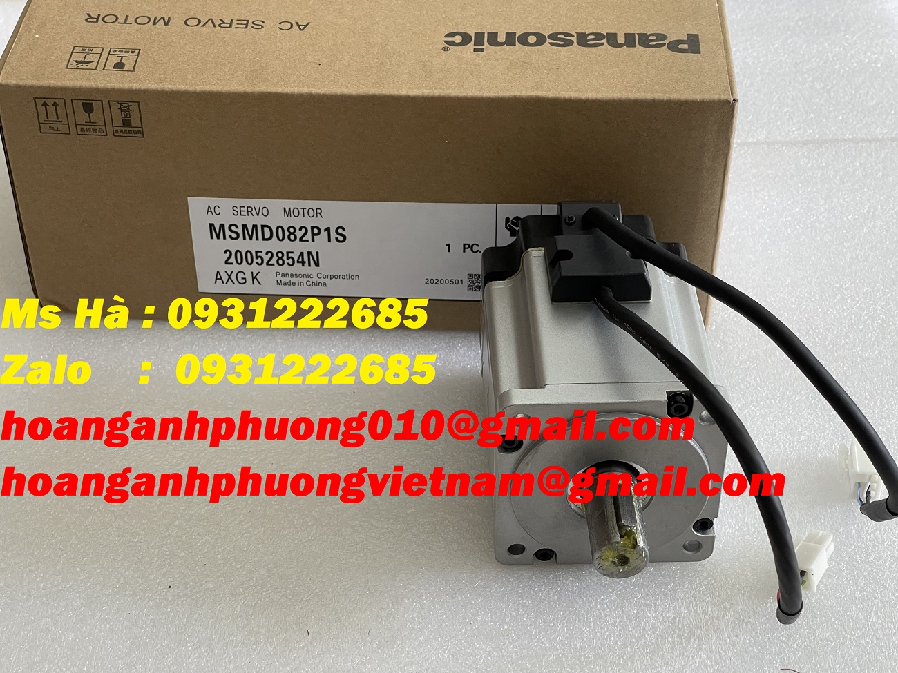 Giải pháp điều khiển chính xác - motor panasonic MSMD082P1S